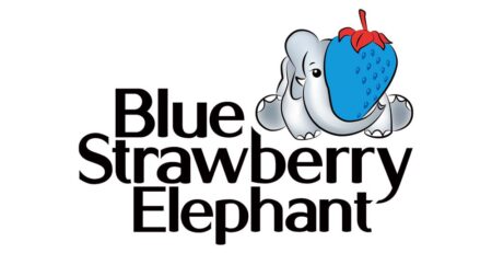 Blue Strawberry Elephant